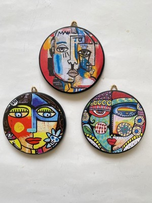 Pop Art 3lü Duvar Süsü