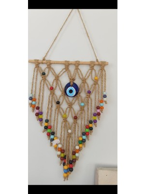 El Yapımı Boncuklu Duvar Süsü