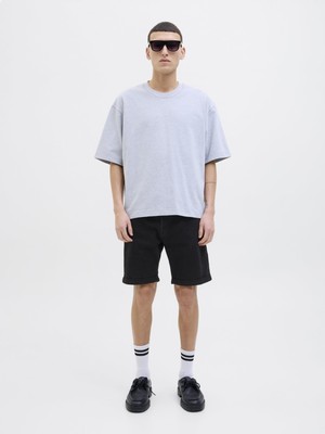 Jack & Jones Erkek Regular Fit Kot Şort - Jjoriginal Rick Model