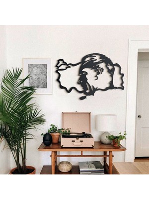 Ata  Metal Duvar Dekoru