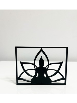3 Adet Lothus Budha Priz Süsü Dekoratif Priz Çerçeve Süsü Plastik  Yapışkan Bantlı Dekoratif Şık Sü