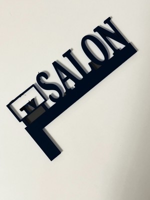 Tv Salon Yazılı Kapı Köşe Süsü – Dekoratif Plastik Kapı Üstü Aksesuar Pervaz Süslemesi