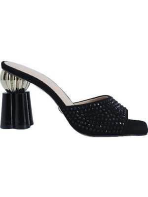 Poletto   Deri Sıyah Terlık Gece/abiye 319 263 V1