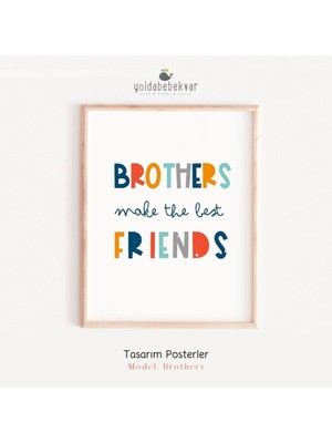 Brothers  - Poster Baskı