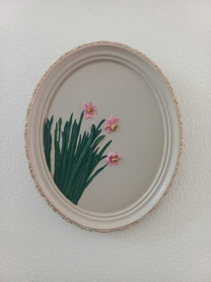 Oval Tablo-Fildişi Sahili RENGİ-21CMX17.5CM