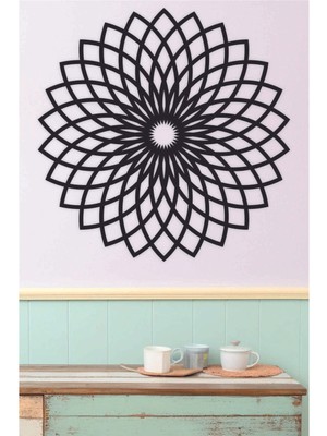 Mandala Duvar Dekoru - Süsü, Ahşap Dekoratif Tablo2