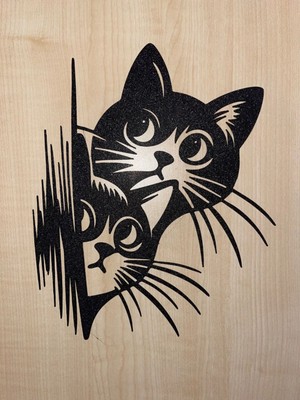Duvar Dekorasyon Kedi