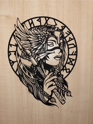 Duvar Dekorasyonu Wiking Women