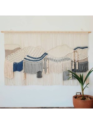 Makrome Dokuma Duvar Dekoru