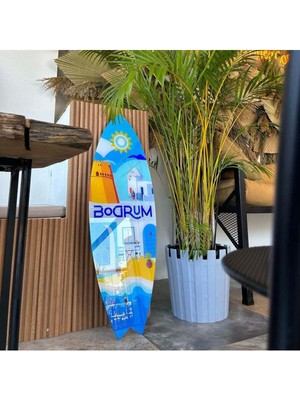 Bodrum Dekoratif Sörf Tahtası