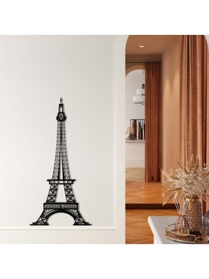 Eyfel Kulesi Metal Duvar Dekoru
