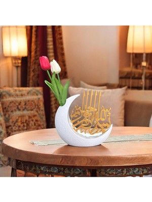 Hilal ve Bismillah ( Crescent And Bismillah , Islamic Decor )