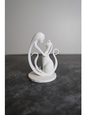 Dekoratif Kedi & Anne Biblo