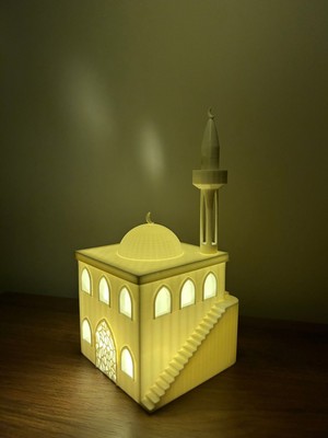 Özel Dekoratif Cami Mumluk