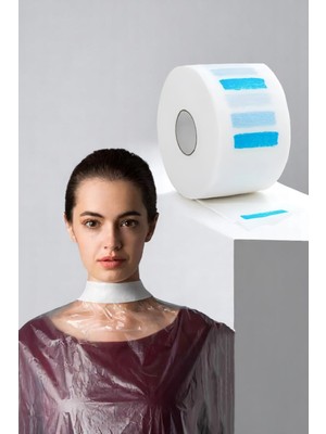 Transformacion Kuaför Tıraş Boyun Bandı - Berber Boyun Bandı Tek Kullanımlık Boyun Bandı 200 Adet 721616