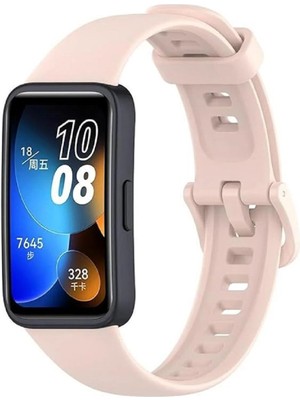 Redmud Teknoloji Huawei Band 9 / Huawei Band 8 / Huawei Band 10 Ile Uyumlu Yumuşak Silikon Spor Kordon