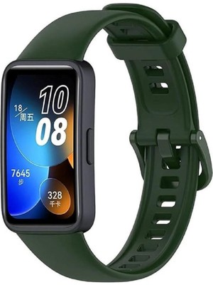 Huawei Band 9 / Huawei Band 8 / Huawei Band 10 Ile Uyumlu Yumuşak Silikon Spor Kordon