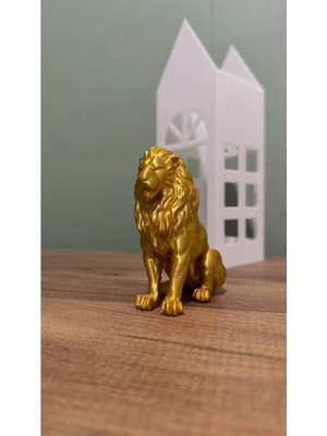 3D Baskılı Aslan Biblo