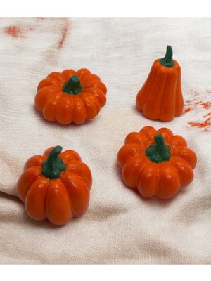 Dekoratif Biblo Obje 4'lü Bal Kabağı Seti