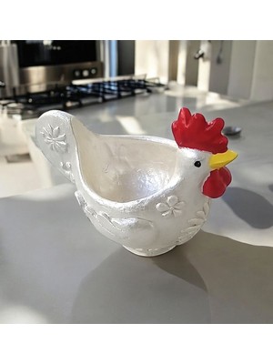 Horoz Yumurtalık Dekoratif Obje