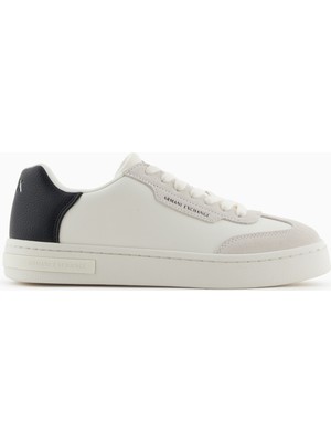 Armani Exchange Beyaz - Siyah Kadın Sneaker XDX181