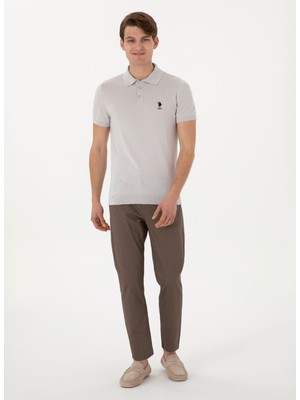 U.s. Polo Assn. Normal Bel Normal Paça Kahve Erkek Chino Pantolon Mıches