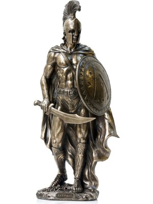 Dekoratif Sparta Leonidas Heykeli