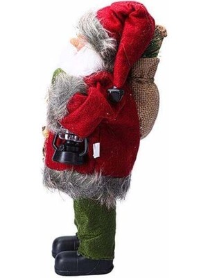 Noel Baba Kırmızı Kürklü 32 cm