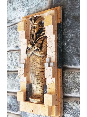 Tutankhamun Antik Mısır Firavunu Duvar Biblo