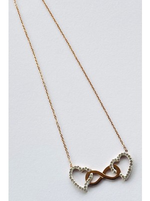 Sonsuzluk Kalp Kolye