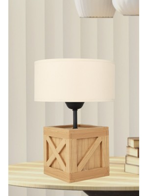 Rani Masa Lambası Krem Şapka