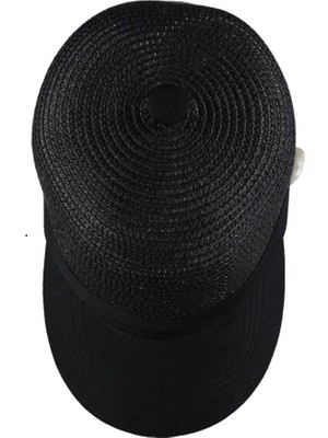 Bipamuk Lusso Moderno Tasarım Model Kadın Hasır Kep Şapka