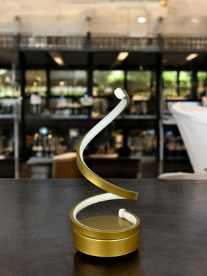 Lara Eskitme Renk Gün Işığı LED Işıklı Modern Tasarım LED Masa Lambası - Abajur - Gece Lambası