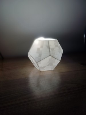 Dekoratif Anahtarlı Masa Lambası 3D Baskı