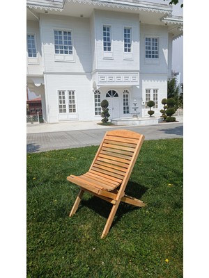 Sller Katlanır Ahşap Kamp Sandalyesi