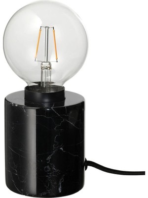 Markfrost Abajur Mermer Abajur Ampullü Abajur