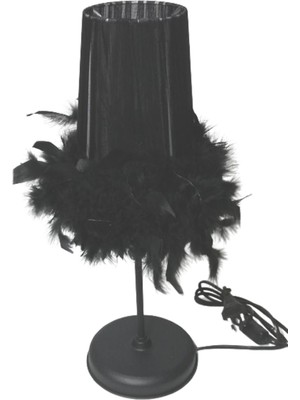 Tüylü Erkek Kız Çocuk Odası Yatak Odası Abajuru Renk Seçenekli