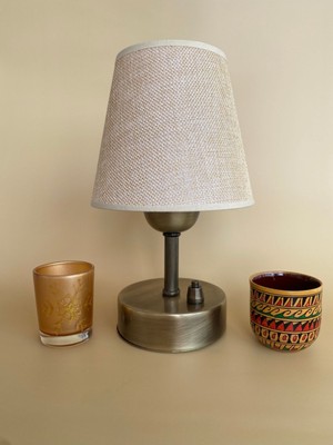 Pilli Abajur, Masa Lambası ,gece Lambası,pilli Gece Lambası, Bejketenşapkalıeskitmeayak