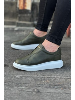 Wagoon WG023 Haki Günlük Casual Erkek Ayakkabı