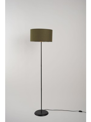 Venus Metal Lambader Siyah-Haki (38 x 38 x 145  cm )