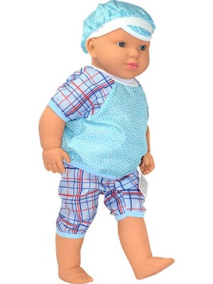 2251 Gamze, Konuşan Aliş Erkek Kel Bebek 55 cm