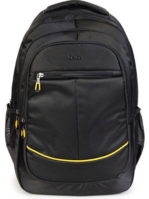 Dada Büyük Boy Siyah Okul Çantası 15,6 inç USB Type-C Ortopedik Sırt Darbe Emici Koruma Su Geçirmez Oxford Kumaş Dada Çanta 09