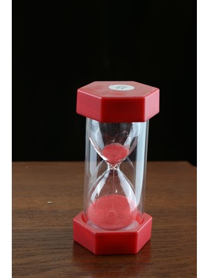 Kum Saati 15 Dakikalık Renkli