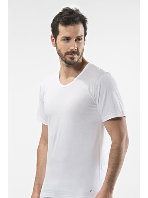 Cacharel - O Yaka(Açık) Fanila 1102