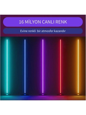 Oda Aydınlatma Sistemi Full Rgb Full Renk -Kumandalı