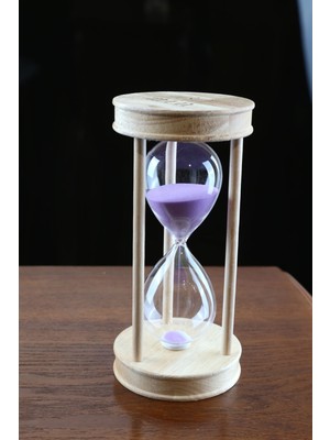 Ahşap 30 Dakikalık Kum Saati