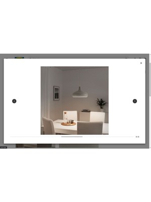 Vaxjö++ A Sarkıt Lamba, Bej, 38  cm