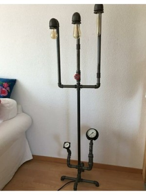 Dekoratif Salona Aydınlatma Lambader