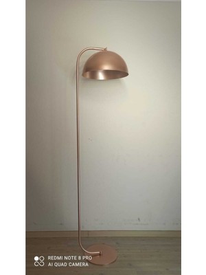 Rys Retro Metal Dekoratif Rustik Mafsallı Bakır Rustik Köşe Lambası Başlık Çap:40  cm