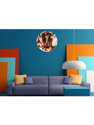 Ti-Play Kumsal 30X30CM Akrilik Dekoratif Modern Duvar Saati